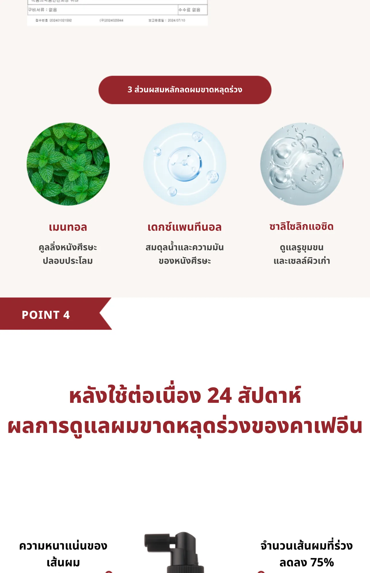 Caffeine Hair Tonic 6